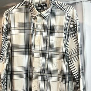 [Express] Men’s Performance Slim Dress Shirt